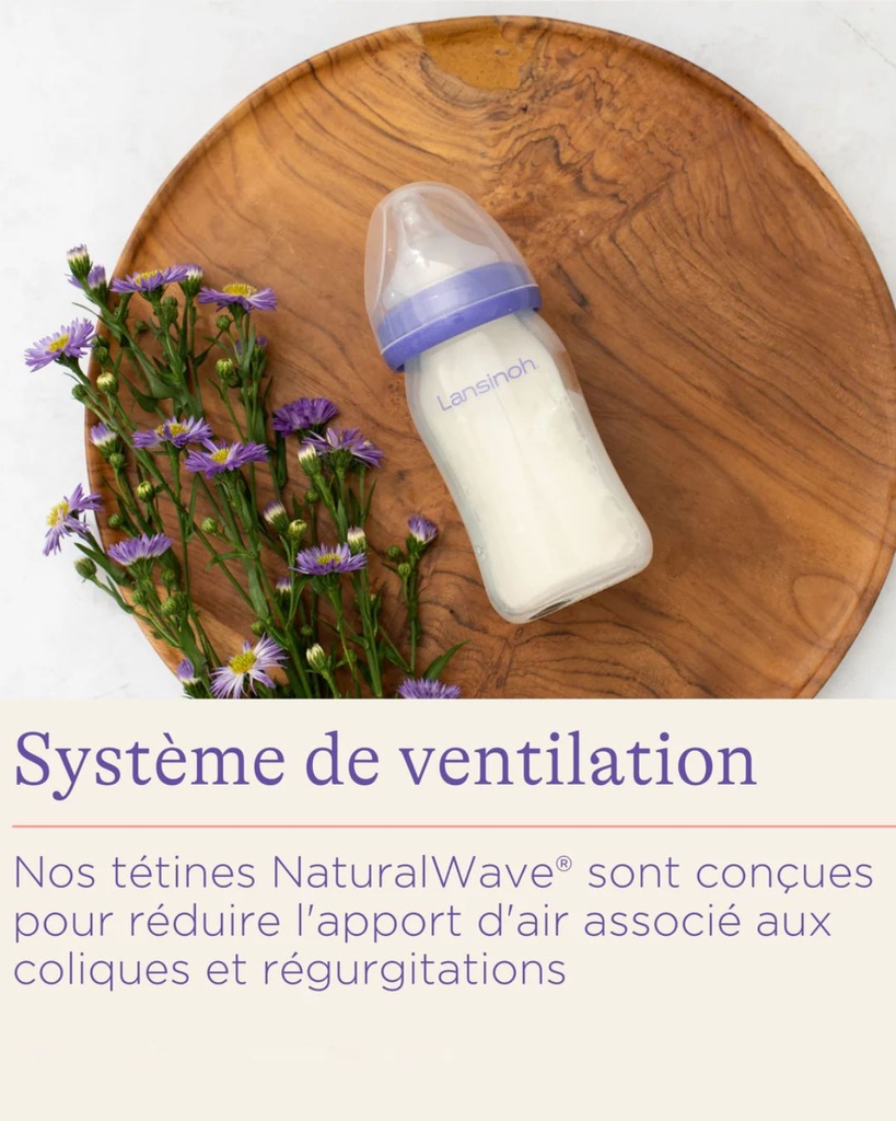 Biberon en verre NaturalWave®